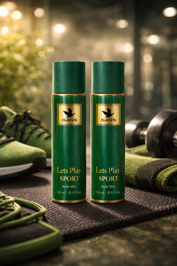 Let's Play Sports Body Mist – Pack of 2 (150ml each)