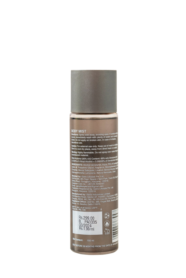 Let's Walk Sports Body Mist – 150ml