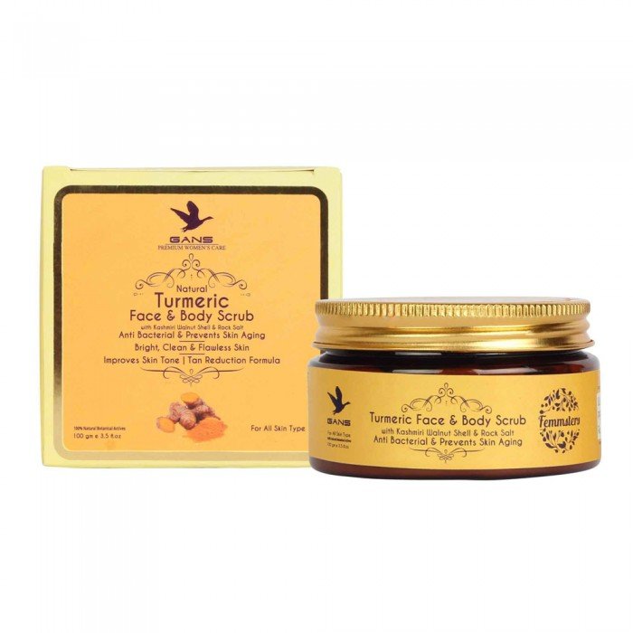 Skincare Turmeric Haldi Face And Body Scrub 100GM