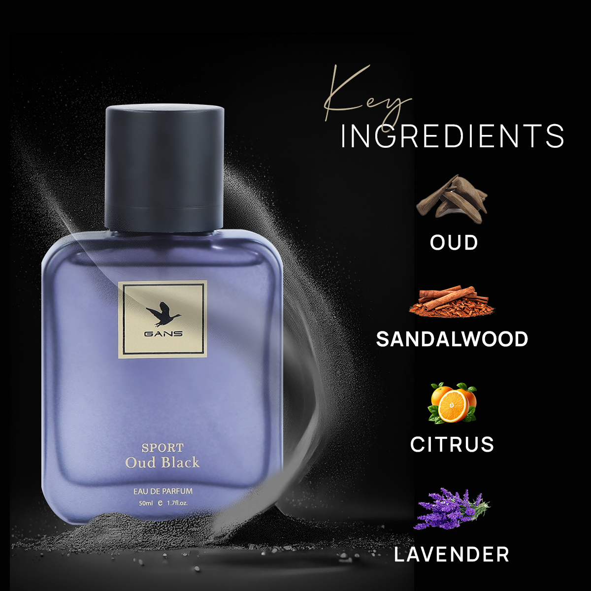 Oud Black Eau De Parfum – 50ml