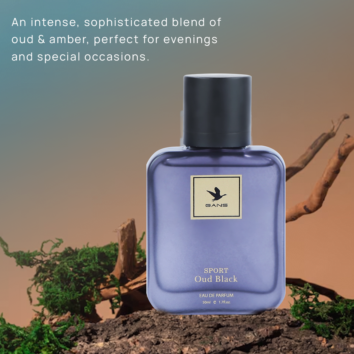 Oud Black Eau De Parfum – 50ml