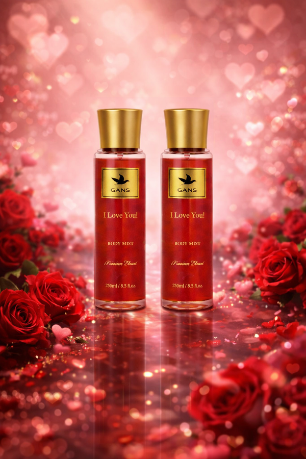 I Love You Body Mist – Pack of 2 (250ml each)