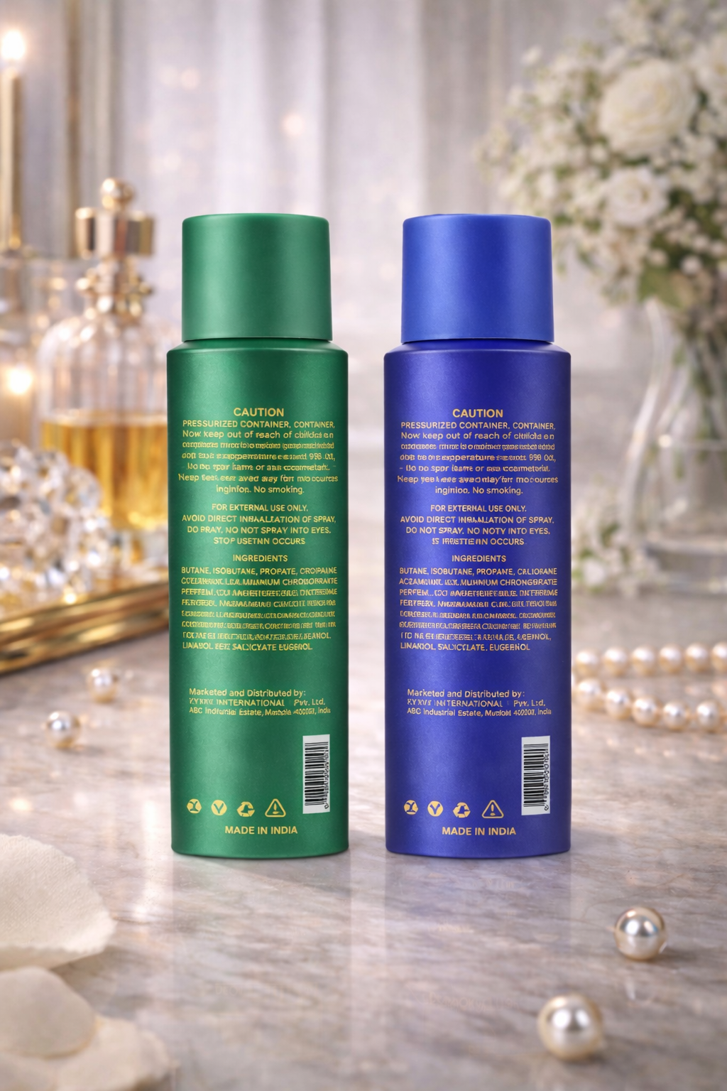 GANS Please Forgive Me & I Am Sorry Deodorant Spray Combo Pack (200ml Each) | Long-Lasting Freshness | Quick-Dry Non-Sticky Body Spray | Daily Use Fragrance | For Men & Women