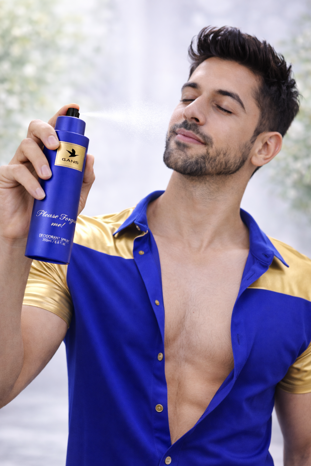 GANS Please Forgive Me & I Am Sorry Deodorant Spray Combo Pack (200ml Each) | Long-Lasting Freshness | Quick-Dry Non-Sticky Body Spray | Daily Use Fragrance | For Men & Women