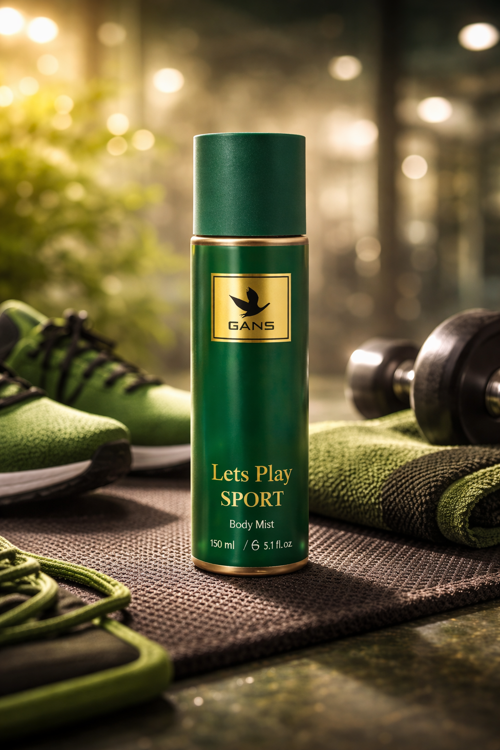GANS Sports Body Mist Let’s Play – 150ml Each (Combo Pack of 2) | Energetic, Refreshing & Long-Lasting Fragrance | Lightweight Everyday Body Spray | Perfect for Gifting | Unisex