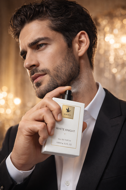 GANS White Horse & Dark Horse Eau De Parfum Combo Pack of 2 for Men (100 ML Each) | Long Lasting Oud & Woody Premium Fragrance | Strong Masculine Scent