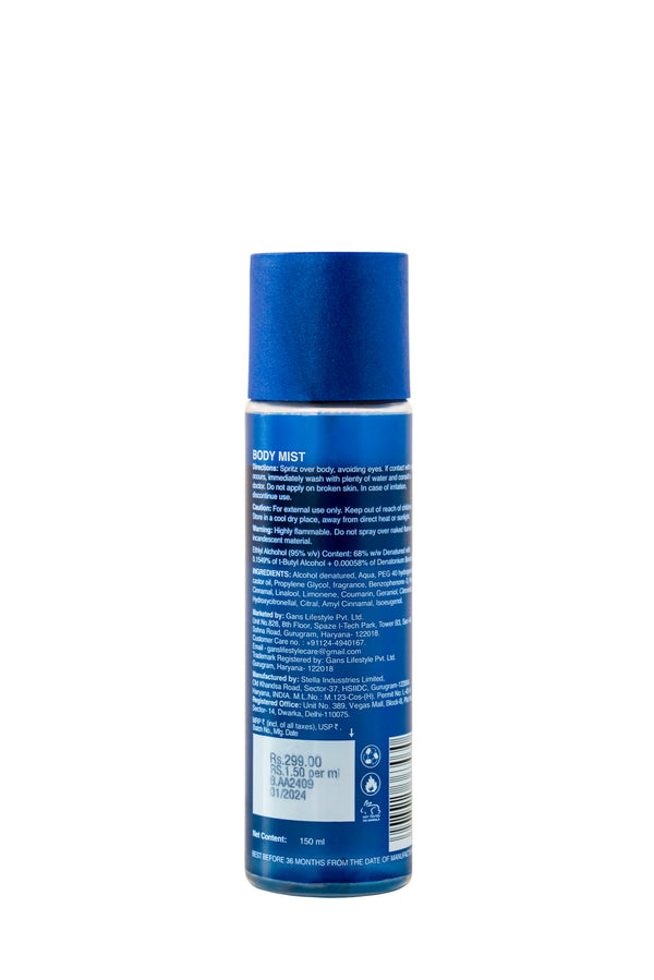 Let's Fly Sports Body Mist – 150ml