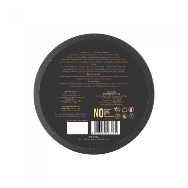 Skincare Charcoal Face Scrub 100GM