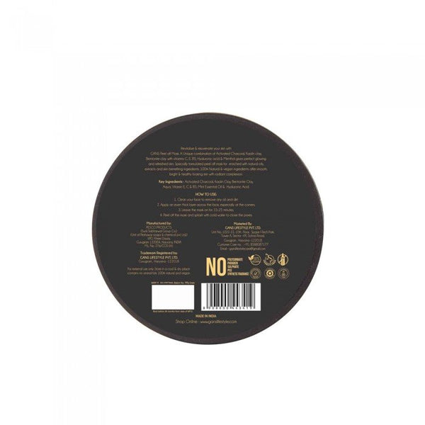 Activated Charcoal Peel Off Mask 100GM For Both Men Women