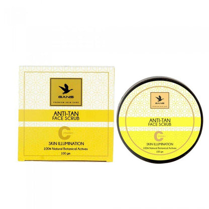 Anti-Tan Vitamin C Skin Illumination Face And Body Scrub 100GM For Men Women