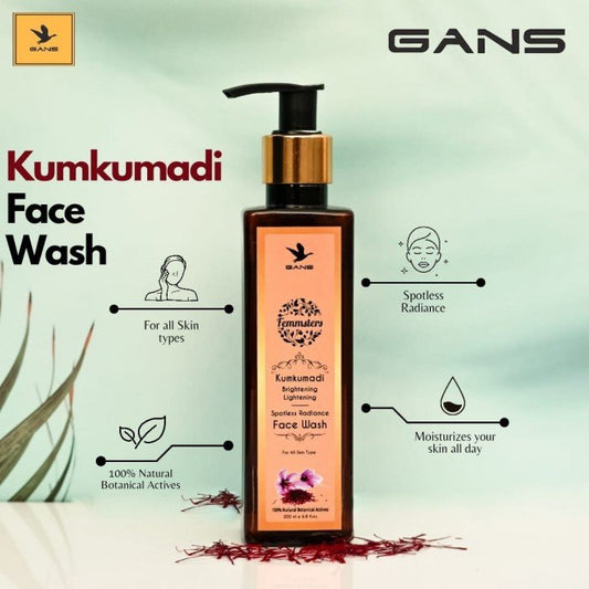 Kumkumadi Brightening Lightening Face Wash 200ML