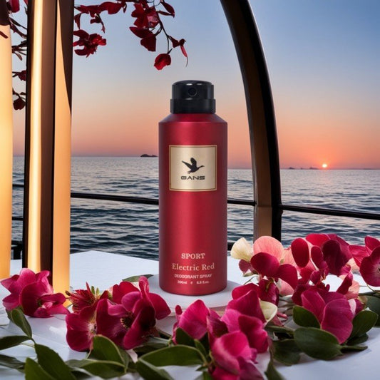 GANS Electric Red Perfume Deodorant Spray – 200ml