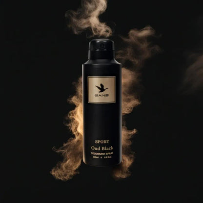 GANS Oud Black Perfume Deodorant Spray – 200ml