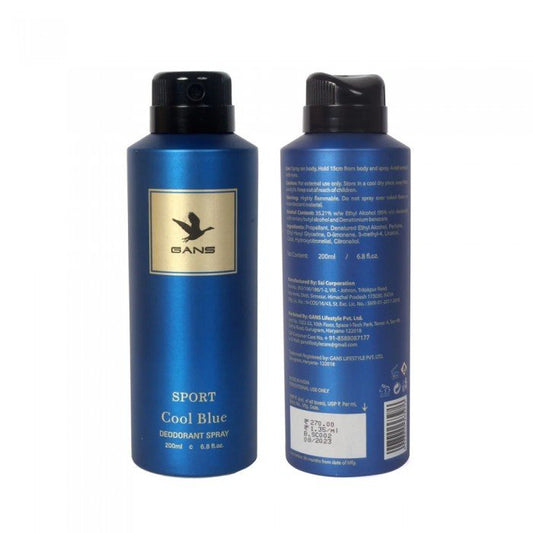 Cool Blue Sport Deodorant Spray 200ML