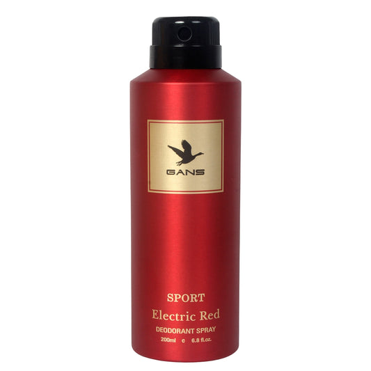 GANS Electric Red Perfume Deodorant Spray – 200ml