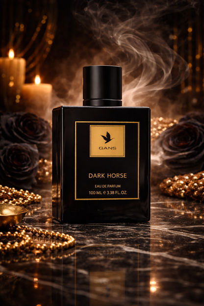 GANS White Horse & Dark Horse Eau De Parfum Combo Pack of 2 for Men (100 ML Each) | Long Lasting Oud & Woody Premium Fragrance | Strong Masculine Scent