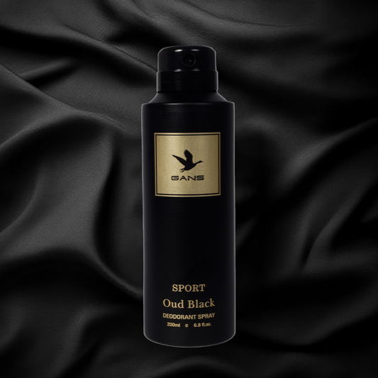 GANS Oud Black Perfume Deodorant Spray – 200ml
