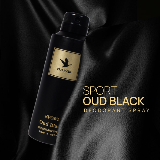 GANS Oud Black Perfume Deodorant Spray – 200ml
