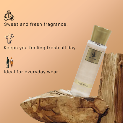 Pink Blush Body Mist for Women- 200ml