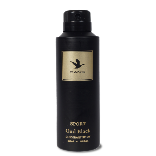 GANS Oud Black Perfume Deodorant Spray – 200ml