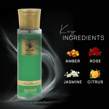 Olive Bloom Body Mist for Women- 200ml
